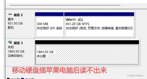 蘋果電腦無法識別移動硬盤？數據恢復與專業解決方案詳解